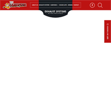 Tablet Screenshot of gardnerexhaust.com